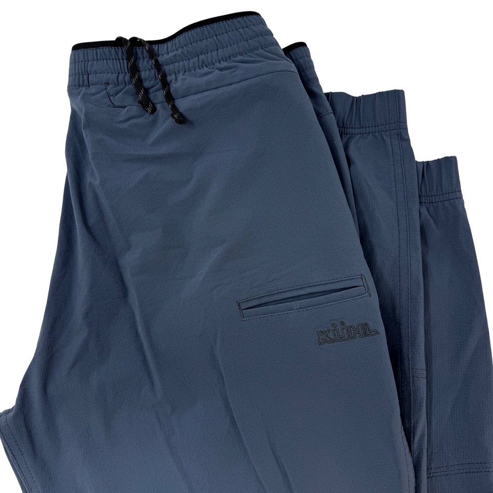 Kuhl Suppressor Jogger Mens Medium Long Blue Technical Hiking Pants Water Resist